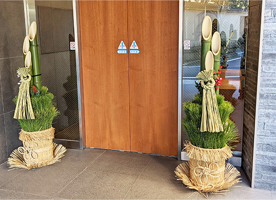 門松施工事例1