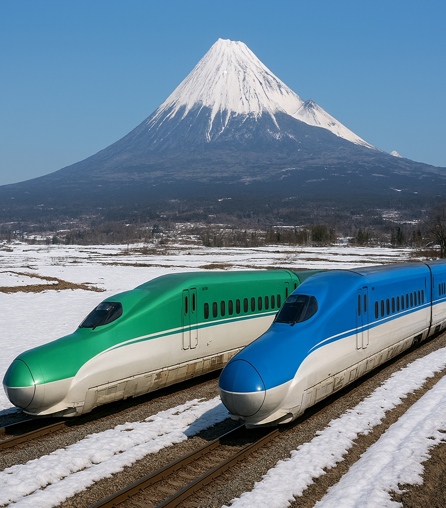 NO,107   青から緑へと続く物語　～東海道新幹線60周年～